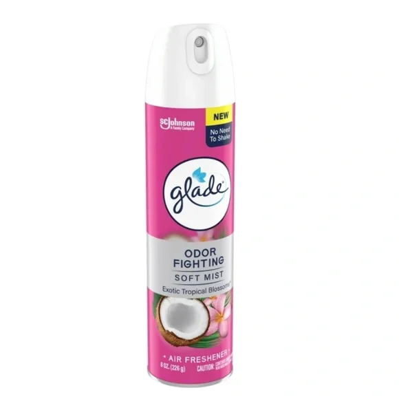 4-Glade Odor Fighting Soft Mist Air Freshener Room Spray - Picture 14 of 15